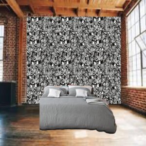 Black & White Pattern Design Wallpaper