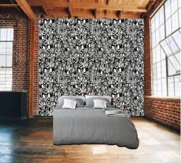 Black & White Pattern Design Wallpaper