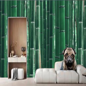 Bamboo Grove Panorama Wallpaper