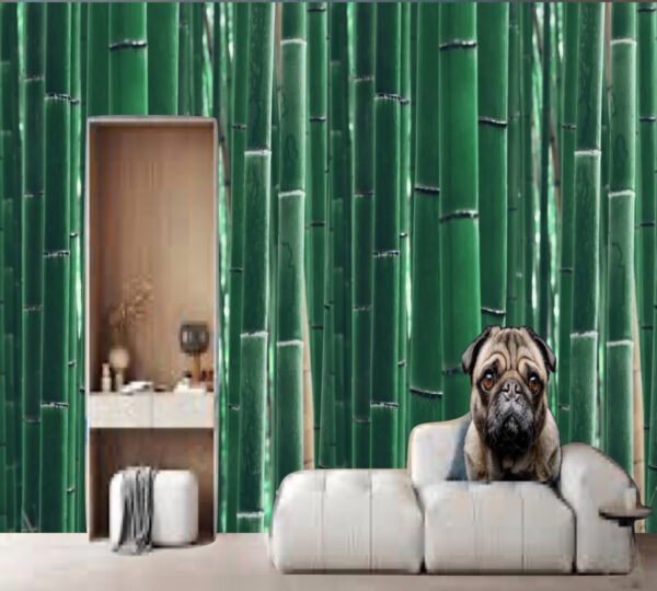 Bamboo Grove Panorama Wallpaper