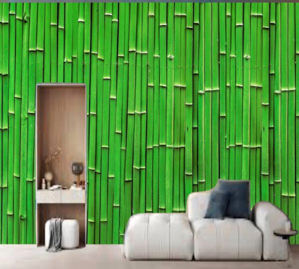 Bamboo Raft Wallpaper