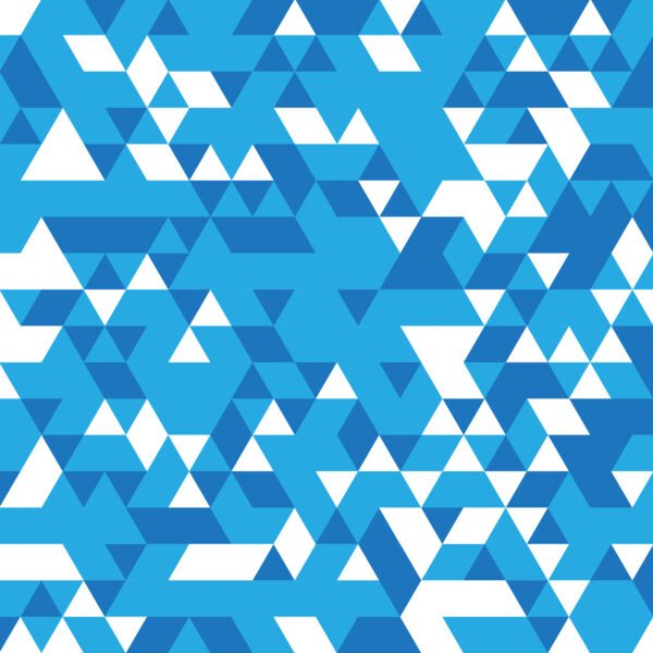 Abstract Blue Mosaic Background Wallpaper - Image 2